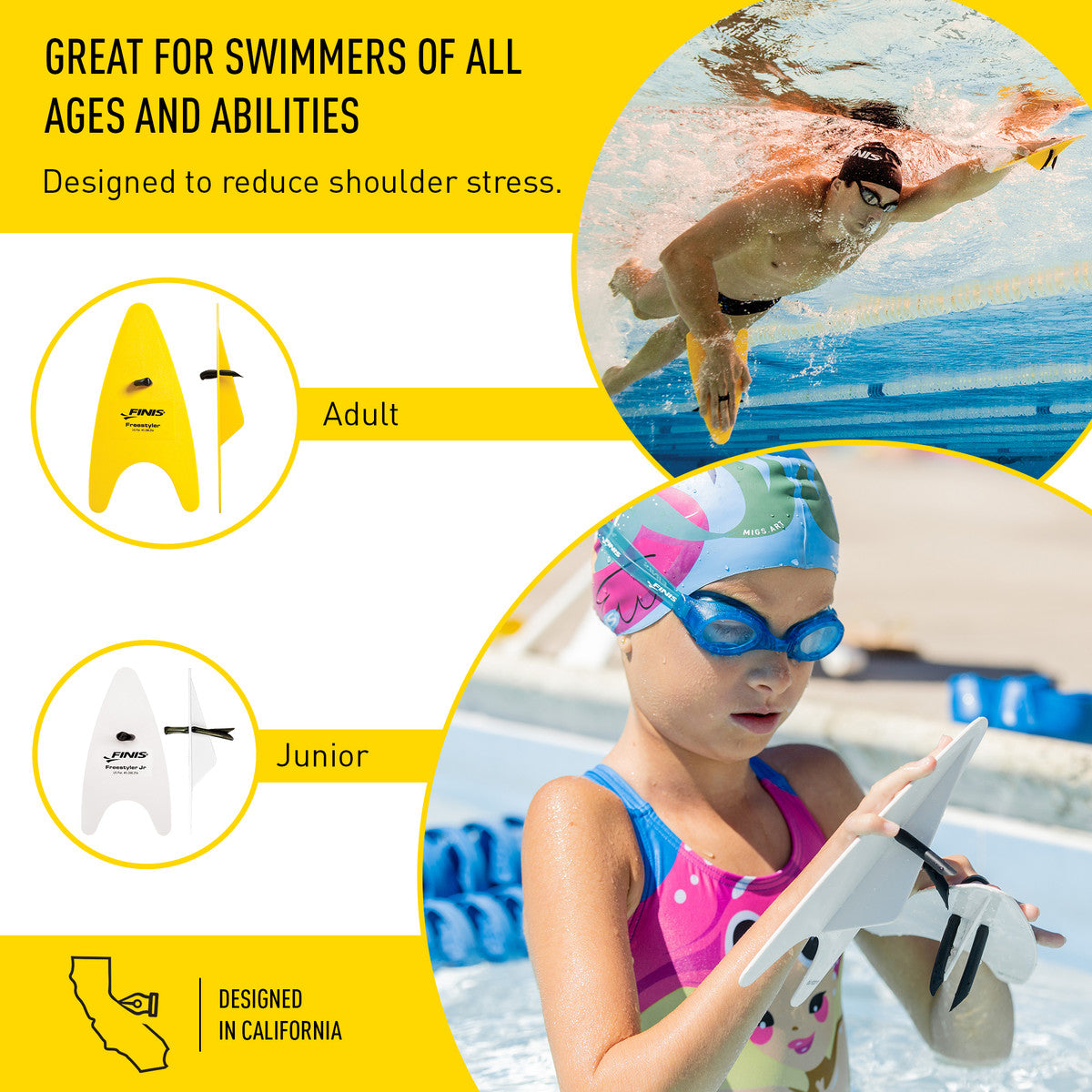 Palmare copii - Finis Freestyler Palmare copii - Finis Freestyler