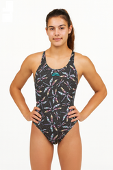 Costum înot fete - Aquarapid Astarsj Dragonfly