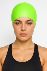 Cască de înot din silicon, copii 7+ ani / adulti, verde deschis - Suede Surface