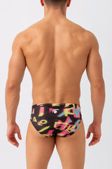 Slip înot barbati - Jaked FLUO BEAT