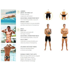 Jammer înot barbati - Finis Solid