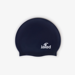 Cască de înot din silicon, copii 7+ ani / adulti, bleumarin - Jaked Basic