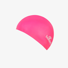 Cască de înot din silicon, copii 7+ ani / adulti, roz - Jaked Basic