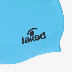 Cască de înot din silicon, copii 7+ ani / adulti, albastru deschis - Jaked Basic