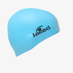 Cască de înot din silicon, copii 7+ ani / adulti, albastru deschis - Jaked Basic