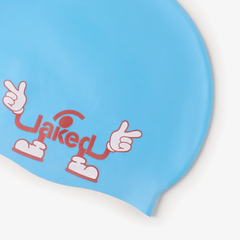 Cască de înot din silicon, copii 7+ ani / adulti, albastru deschis - Jaked Rule