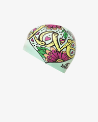 Cască de înot din silicon, copii 7+ ani / adulti, verde deschis - Jaked Loving