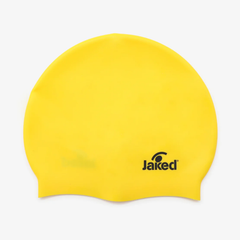 Cască de înot din silicon, copii 3-6 ani, galben - Jaked Basic