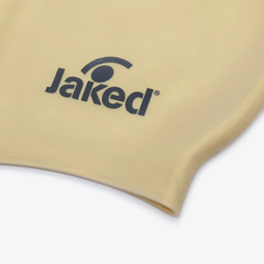 Cască de înot din silicon, copii 3-6 ani, auriu - Jaked Basic