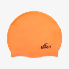 Cască de înot din silicon, copii 3-6 ani, portocaliu - Jaked Basic