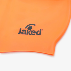 Cască de înot din silicon, copii 3-6 ani, portocaliu - Jaked Basic