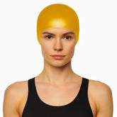 Cască de înot din silicon, copii 7+ ani / adulti, auriu