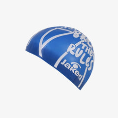 Cască de înot din silicon, copii 7+ ani / adulti, albastru - Jaked Ball