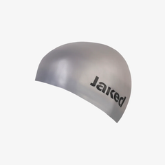 Cască de înot din silicon, copii 7+ ani / adulti, argintiu - Jaked Bowl