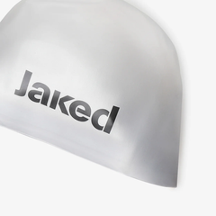 Cască de înot din silicon, copii 7+ ani / adulti, argintiu - Jaked Bowl