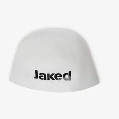 Cască de înot din silicon, copii 7+ ani / adulti, alb - Jaked Bowl