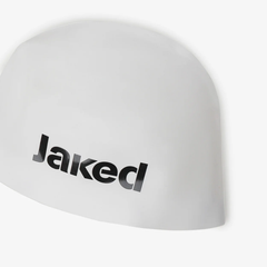 Cască de înot din silicon, copii 7+ ani / adulti, alb - Jaked Bowl