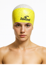 Cască de înot din silicon, copii 7+ ani / adulti, galben - Jaked Beer