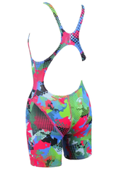 Costum înot fete Full Body - Jaked Teknocamou