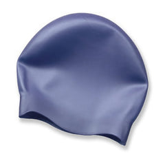 Cască de înot din silicon, copii 7+ ani / adulti, bleumarin - Wrinkle Free