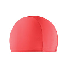 Cască de înot din material textil, copii 3-6 ani, rosu