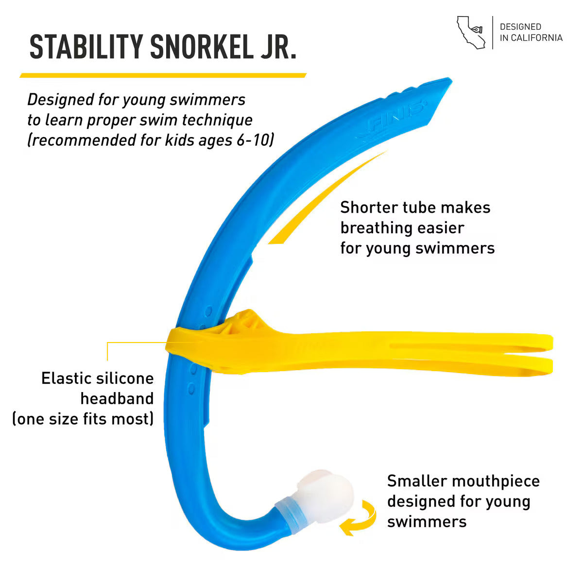 Tub copii - Finis Stability Snorkel