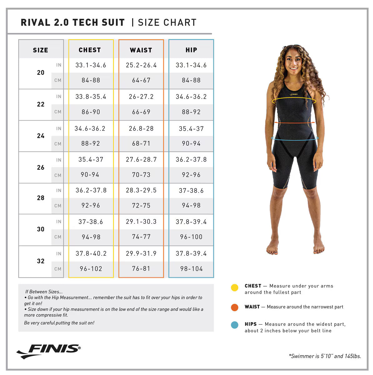 Costum înot competitie - Finis Rival 2.0 Close Back