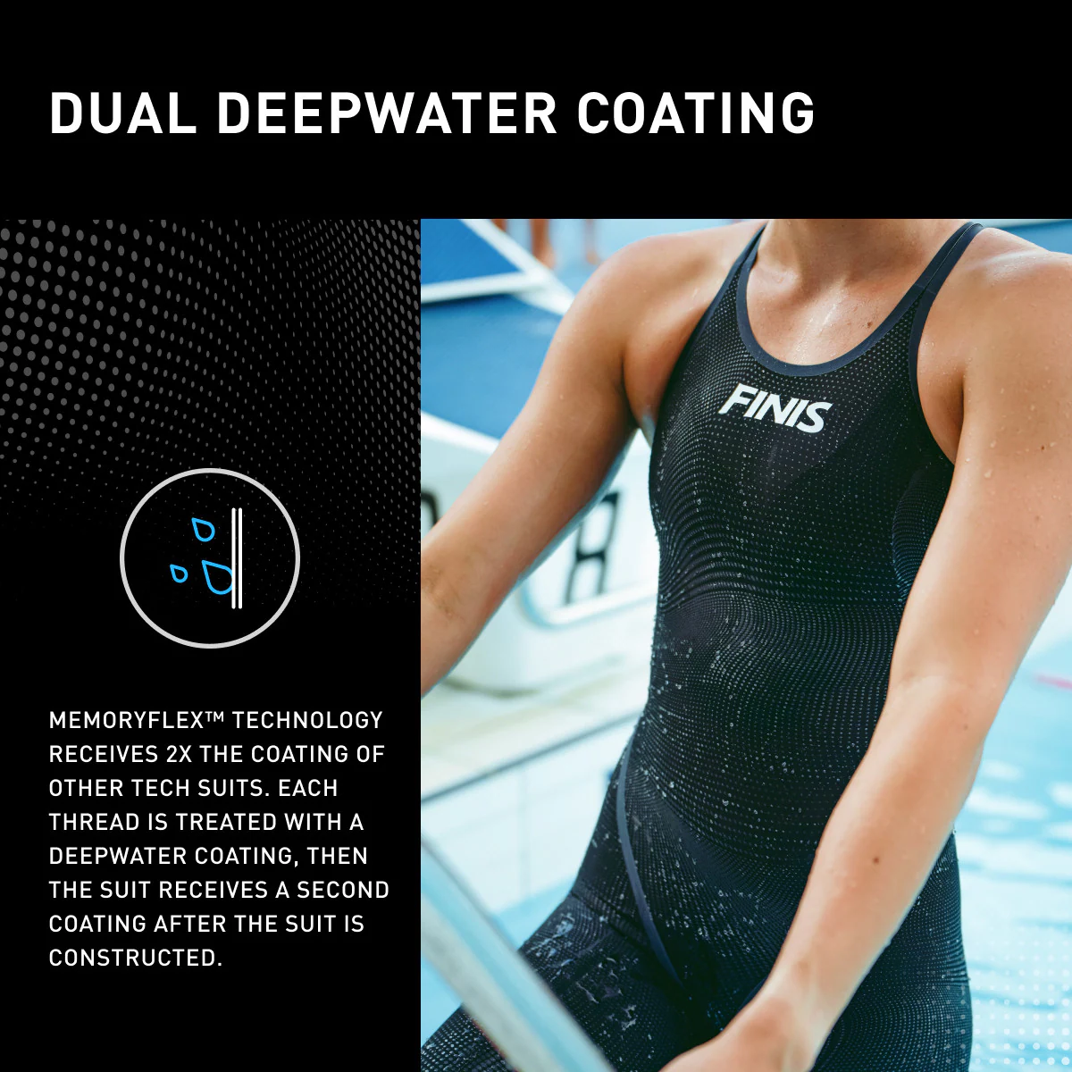 Costum înot competitie - Finis Hydrox Close Back