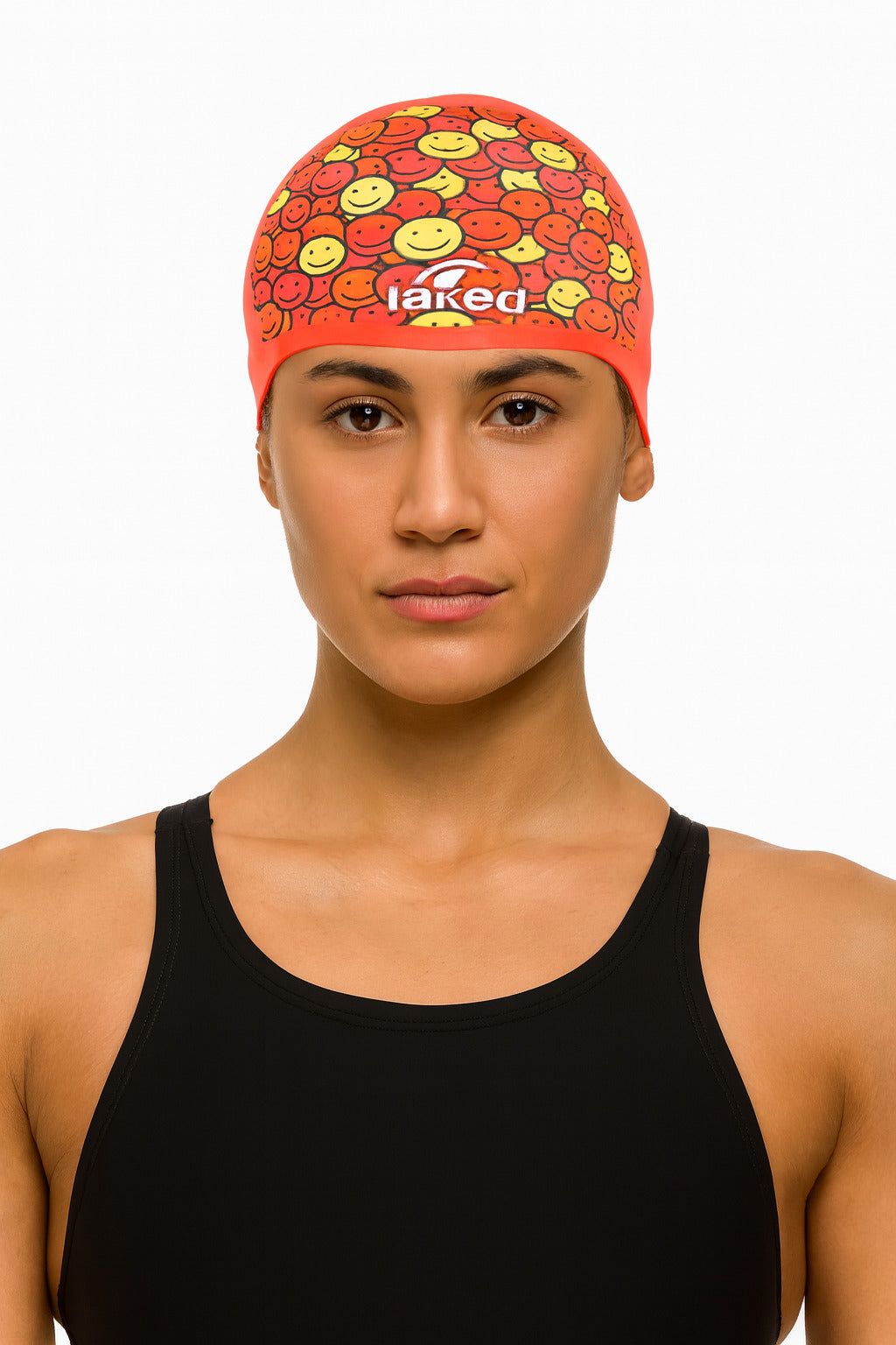 Cască de înot din silicon, copii 7+ ani / adulti, portocaliu - Jaked Enjoy