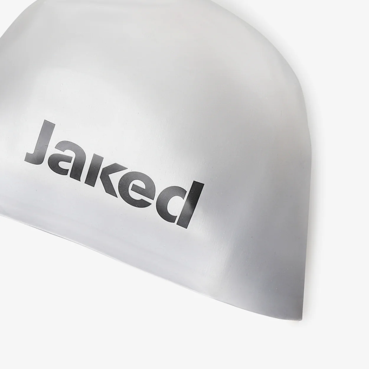 Cască de înot din silicon, copii 7+ ani / adulti, argintiu - Jaked Bowl