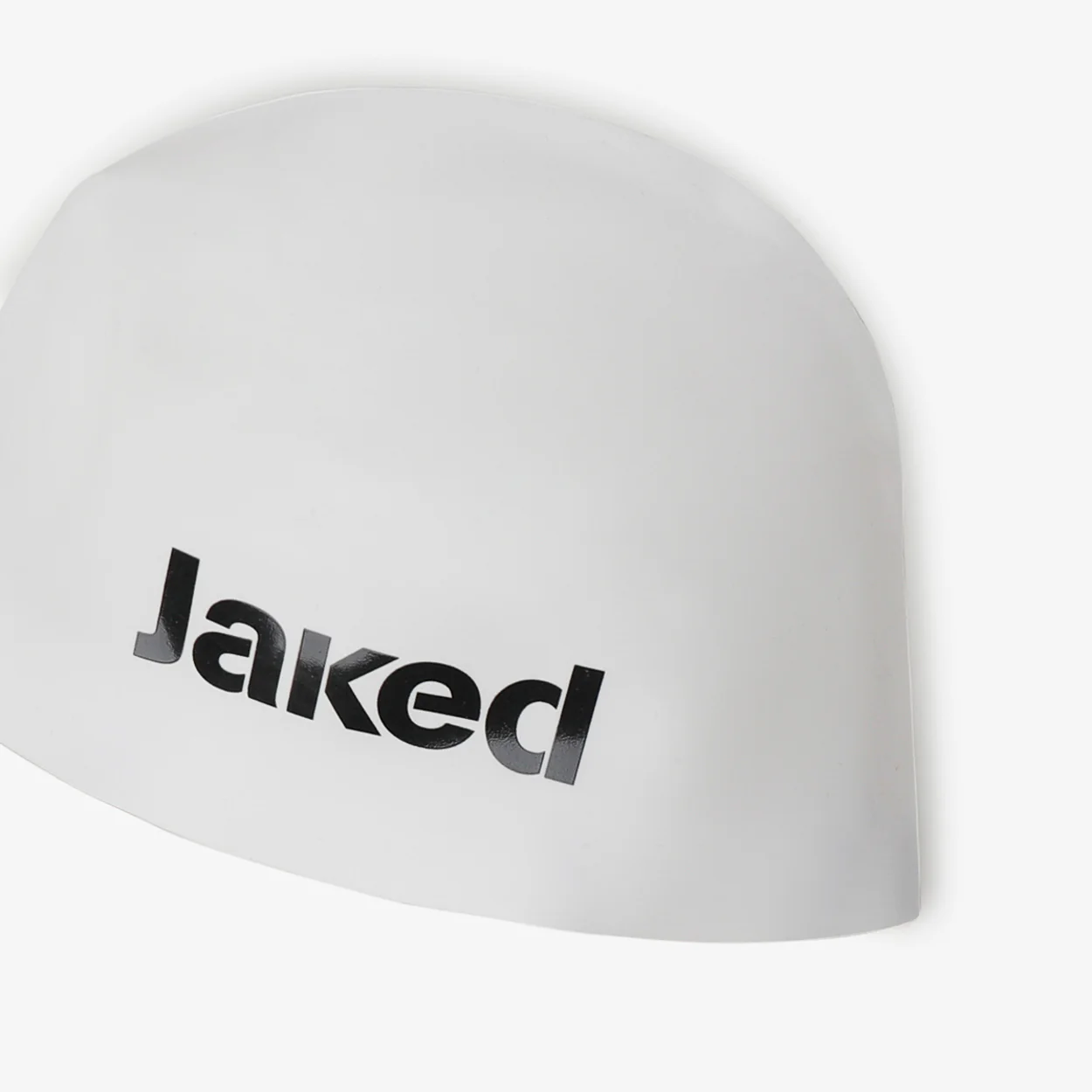 Cască de înot din silicon, copii 7+ ani / adulti, alb - Jaked Bowl