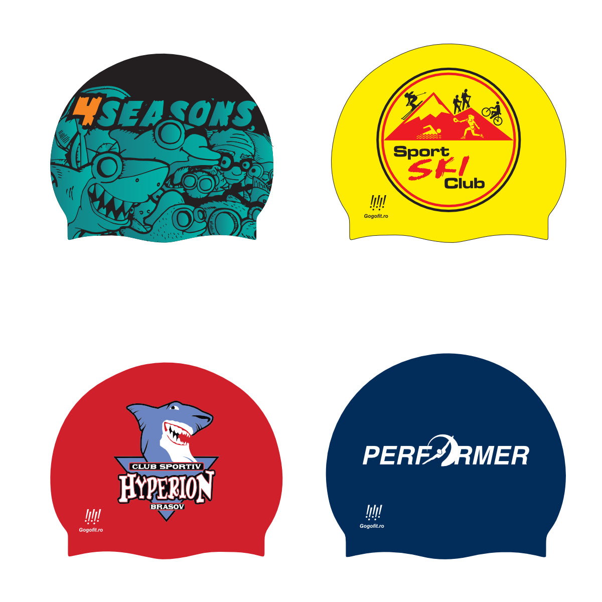 Casti de inot personalizate