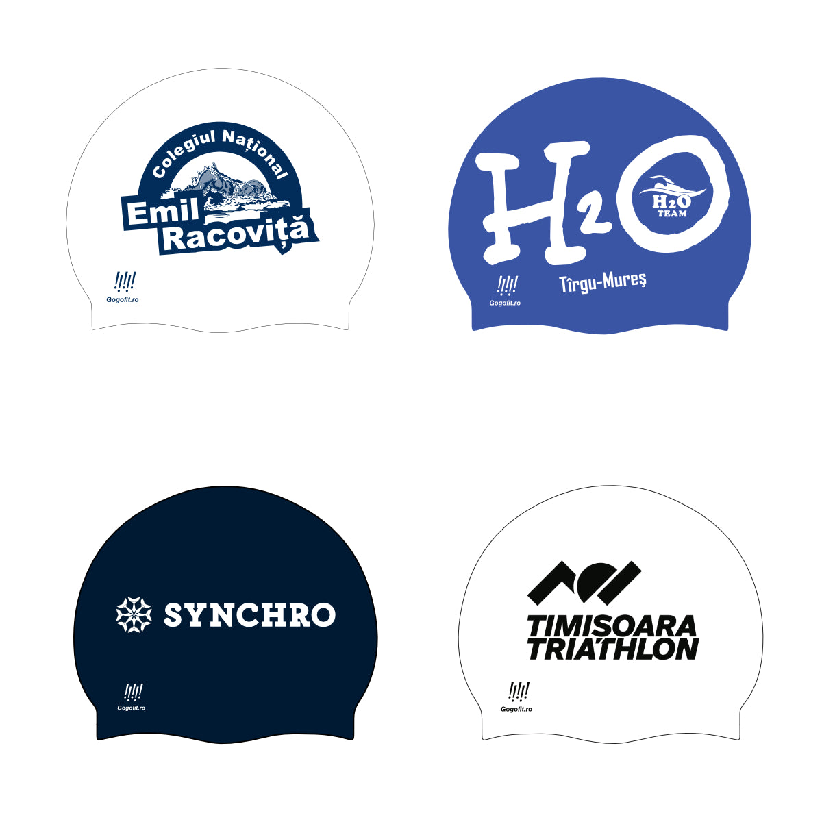 Casti de inot personalizate