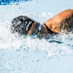 Cască de înot din silicon, copii 7+ ani / adulti, negru - Finis