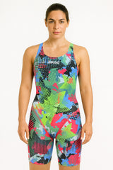 Costum înot fete Full Body - Jaked Teknocamou