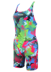 Costum înot fete Full Body - Jaked Teknocamou