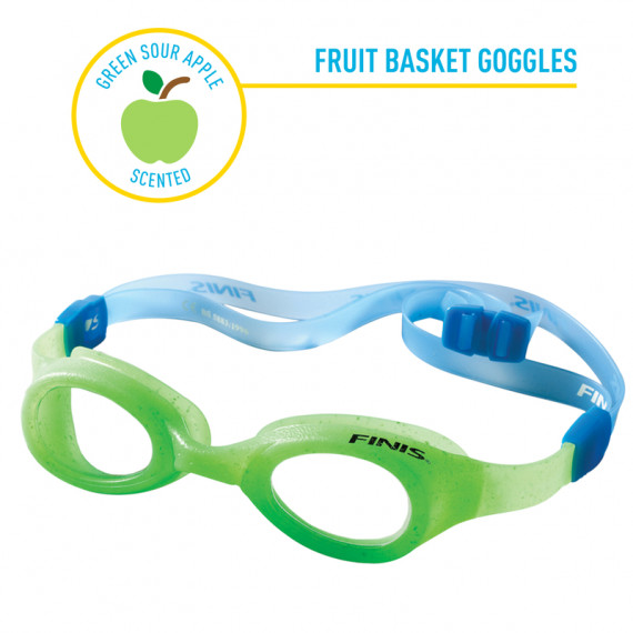 Ochelari inot copii - Finis Fruit Basket Green Sour Apple